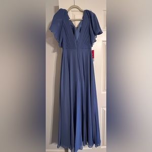 JJ House Bridesmaid Dress NWT | Size 2 | color: Slate Blue